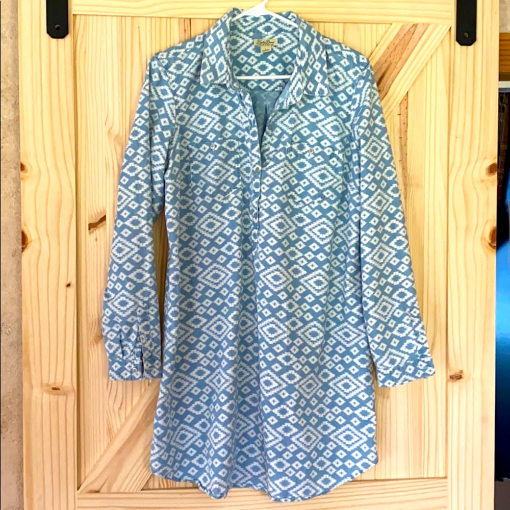 Women’s Lucky Brand Aztec print dress